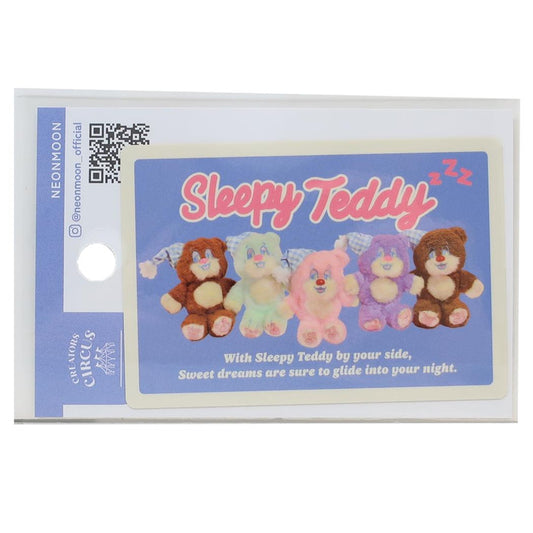 クリエイターズサーカス ダイカットシール ステッカー NEONMOON Sleepy TeddyzZ フロンティア 耐水 耐光 デコシール CREATORS CIRCUS グッズ メール便可 シネマコレクション