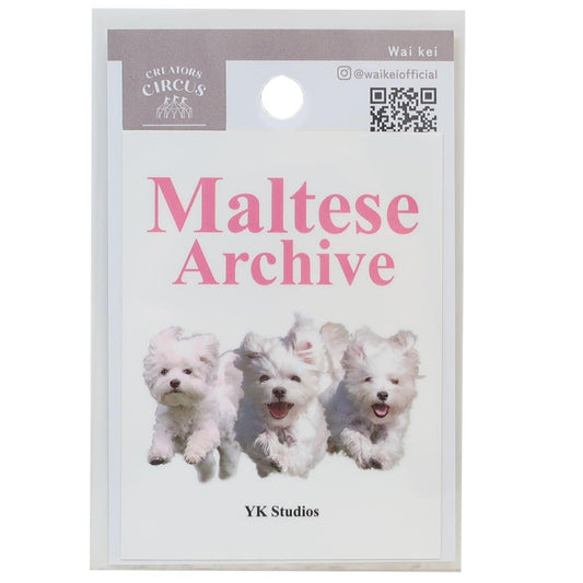 クリエイターズサーカス ダイカットシール ステッカー Wai kei Maltese Archive フロンティア 耐水 耐光 デコシール CREATORS CIRCUS グッズ メール便可 シネマコレクション