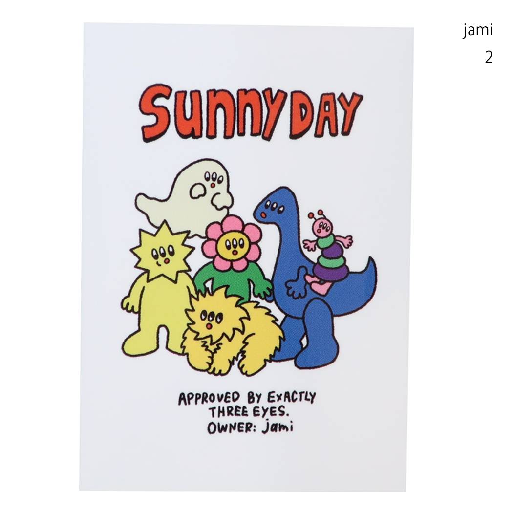 CREATORS CIRCUS クリエイターズサーカス シール ステッカーVol.5 jami SUNNY DAY フロンティア