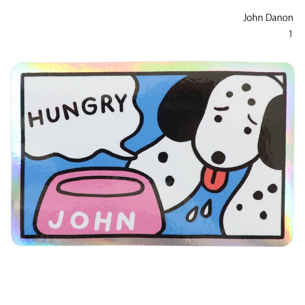 CREATORS CIRCUS クリエイターズサーカス シール ステッカーVol.5 John Danon HUNGRY! フロンティア