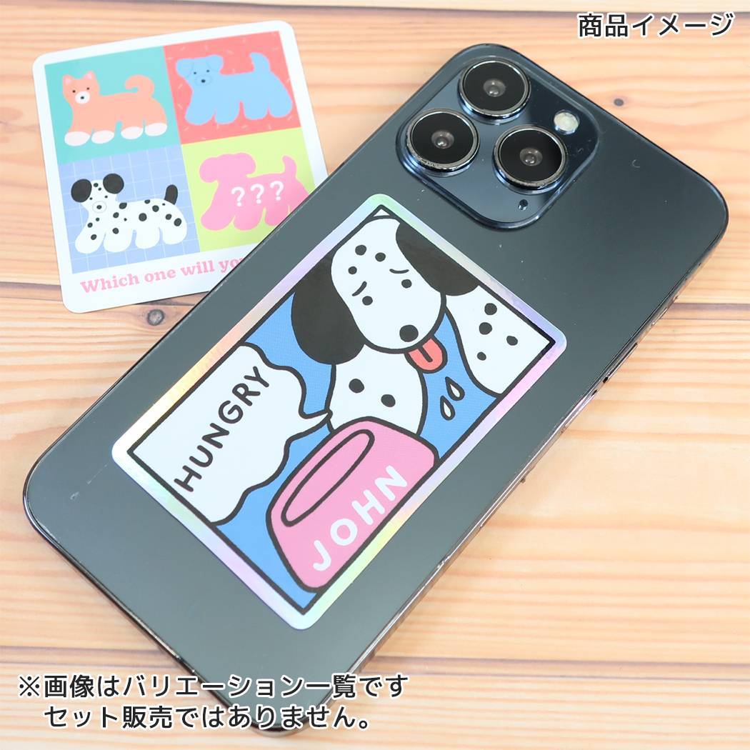 CREATORS CIRCUS クリエイターズサーカス シール ステッカーVol.5 John Danon HUNGRY! フロンティア