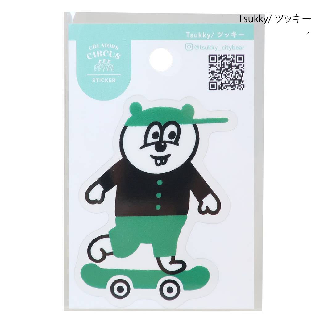 CREATORS CIRCUS クリエイターズサーカス シール ステッカーVol.5 Tsukky/ツッキー Tsukky SK8 フロンティア