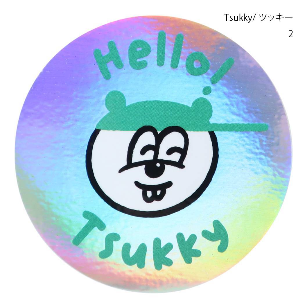 CREATORS CIRCUS クリエイターズサーカス シール ステッカーVol.5 Tsukky/ツッキー Tsukky KiraKira Face フロンティア