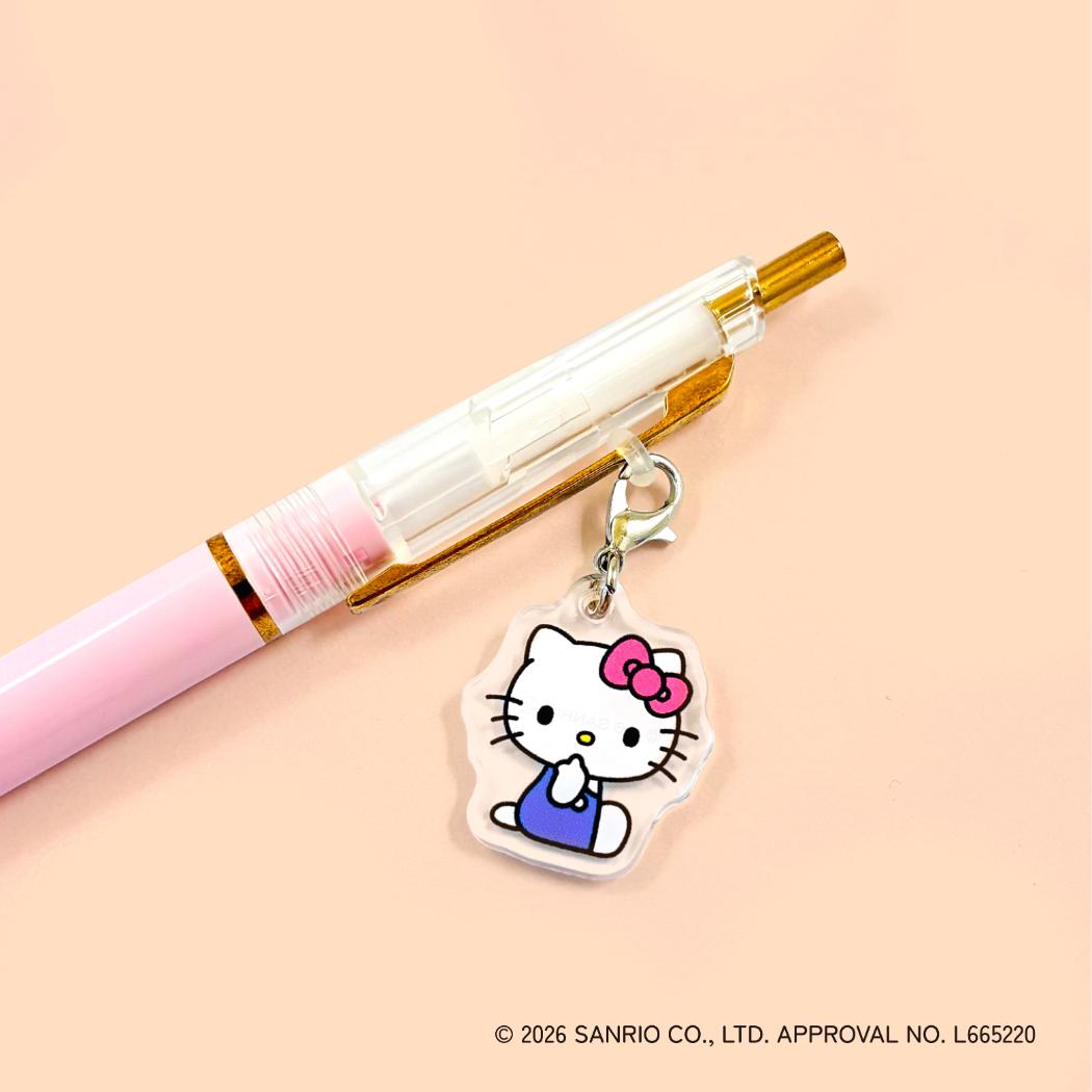 ハローキティ ファスナーマスコット ペンチャーム サンリオ フロンティア 目印 キャラクター グッズ メール便可 シネマコレクション
