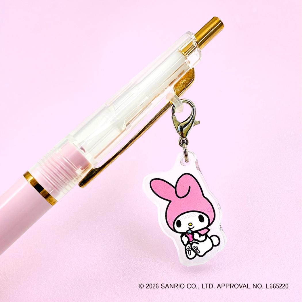 マイメロディ ファスナーマスコット ペンチャーム サンリオ フロンティア 目印 キャラクター グッズ メール便可 シネマコレクション