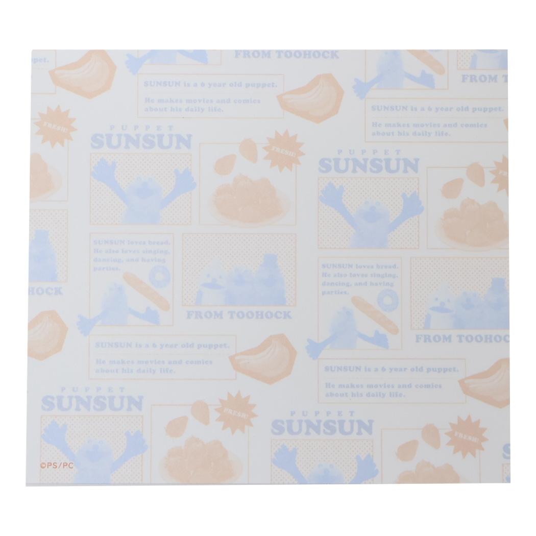 パペットスンスン メモ帳 メモパッド MARKET マーケット PUPPET SUNSUN フロンティア 電話メモ 事務用品 日本製 キャラクター グッズ メール便可 シネマコレクション