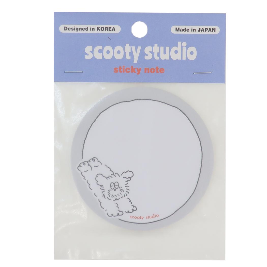ふせん 付箋 scooty studio Michael circle フロンティア 事務用品 伝言 かわいい メール便可