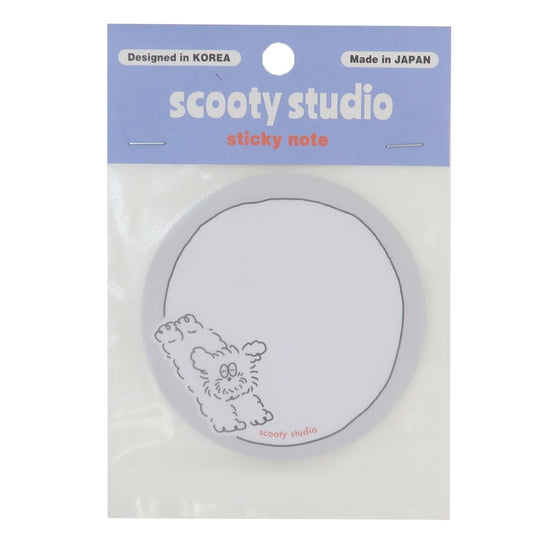ふせん 付箋 scooty studio Michael circle フロンティア 事務用品 伝言 かわいい メール便可