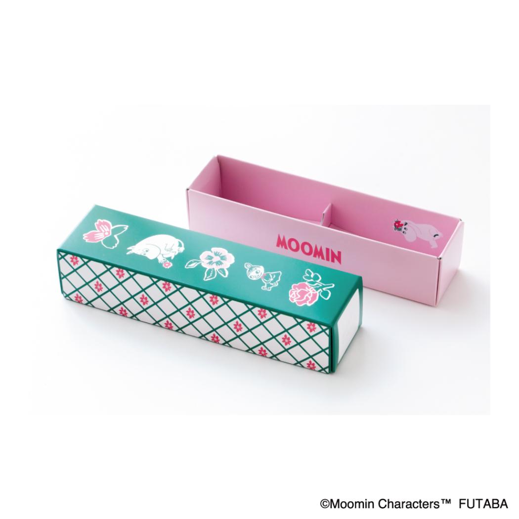 日付印Mサイズ 日付スタンプ ムーミン 80周年 LOVERS 北欧 フタバ デートスタンプ