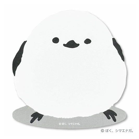 まんまるスタンド付箋 付せん ぼく、シマエナガ フタバ 伝言 メモパッド かわいい メール便可