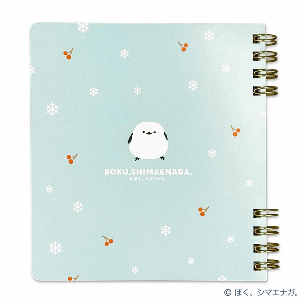 まんまるノート 方眼ノート ぼく、シマエナガ フタバ 新学期準備文具 かわいい メール便可