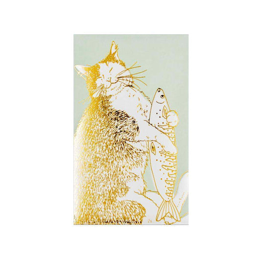 ぽち袋 2枚入り ポチ袋 ROKKAKU x 365Cat Art Cat Art Collection happiness ねこ フタバ ネコ 箔押し お年玉 お盆玉 メール便可
