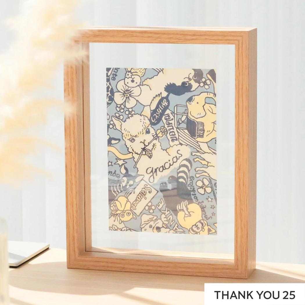 ROKKAKUxmarble SUD ポストカード POSTCARD 1枚入り THANK YOU 25 フタバ
