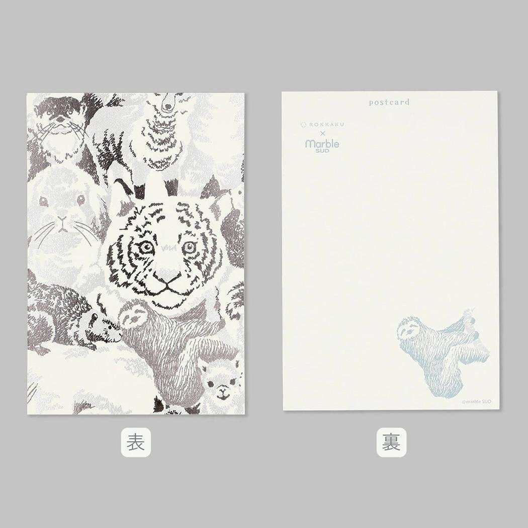 ROKKAKUxmarble SUD ポストカード POSTCARD 1枚入り face フタバ