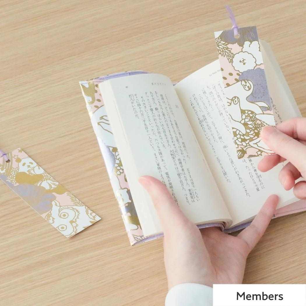 ROKKAKUxmarble SUD ブックマーカー しおり 2枚入り Members フタバ