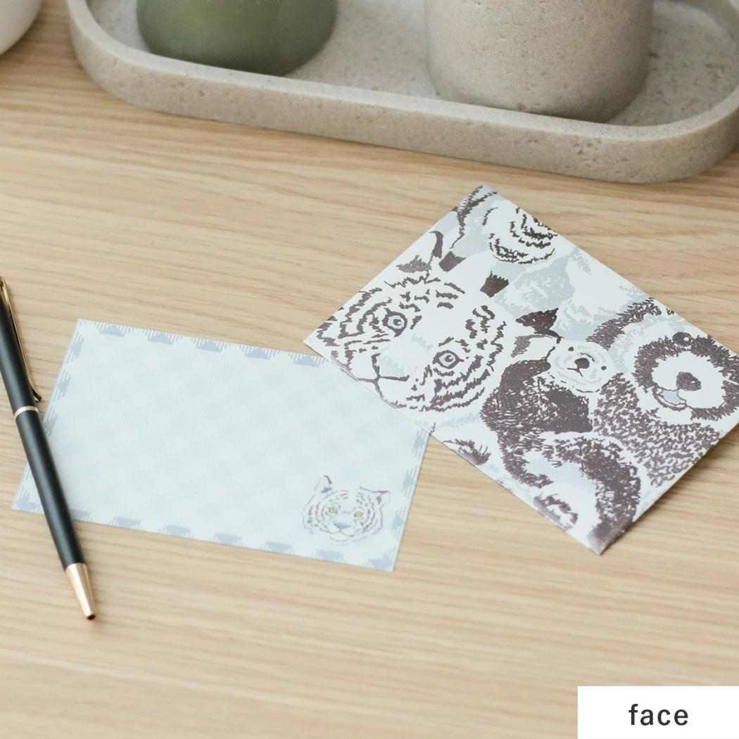 ROKKAKUxmarble SUD グリーティングカード ミニカードセット 2セット入り face フタバ