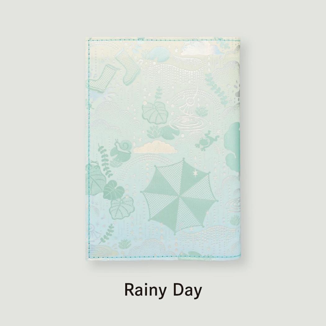 日常をハレの日に 文庫本カバー ブックカバー Rainy Day 雨音が奏でるひととき フタバ