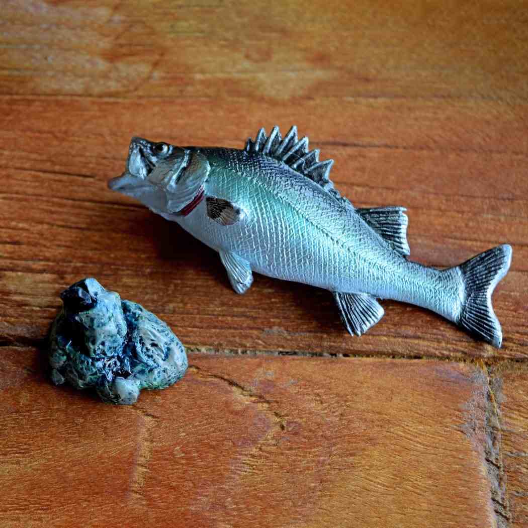 アクアフィッシュ ミニモデル スズキ フィギュア フェバリット ジオラマ 魚釣り