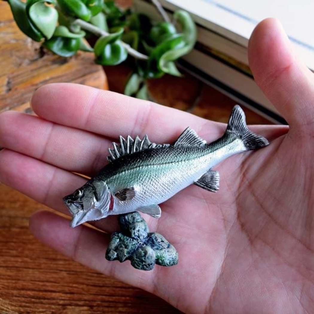 アクアフィッシュ ミニモデル スズキ フィギュア フェバリット ジオラマ 魚釣り
