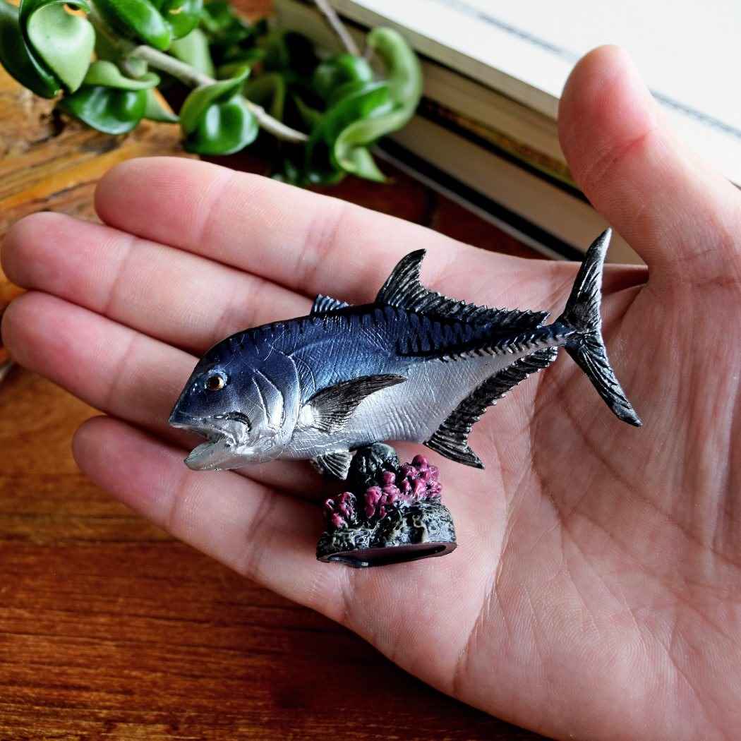 アクアフィッシュ ミニモデル ロウニンアジ フィギュア フェバリット ジオラマ 魚釣り