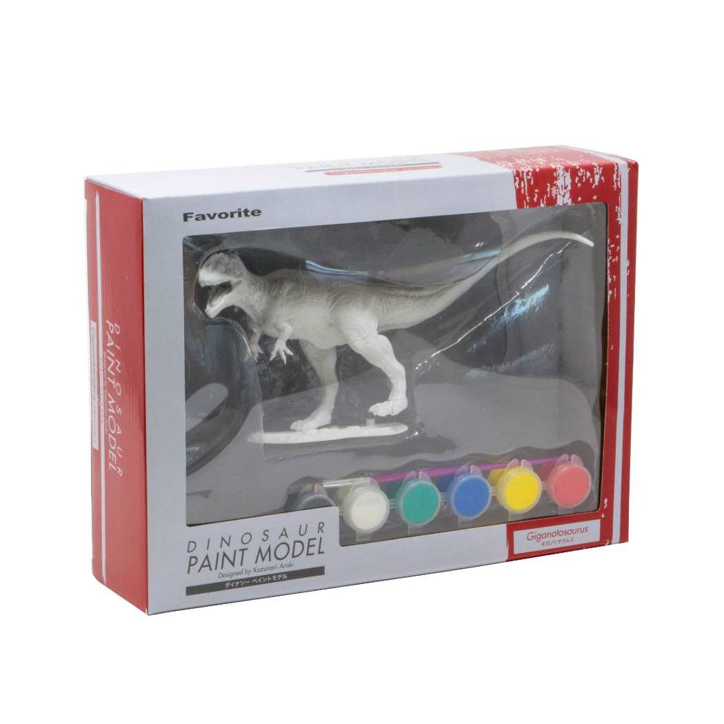ギガノトサウルスフィギュアダイナソーペイントモデル恐竜フェバリットコレクション雑貨夏休み自由研究理科プレゼント男の子グッズシネマコレクション