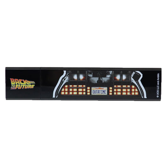 エペミラー 手鏡 バックトゥザフューチャー ブラック Back to the Future Green Flash コンパクトミラー 映画メール便可