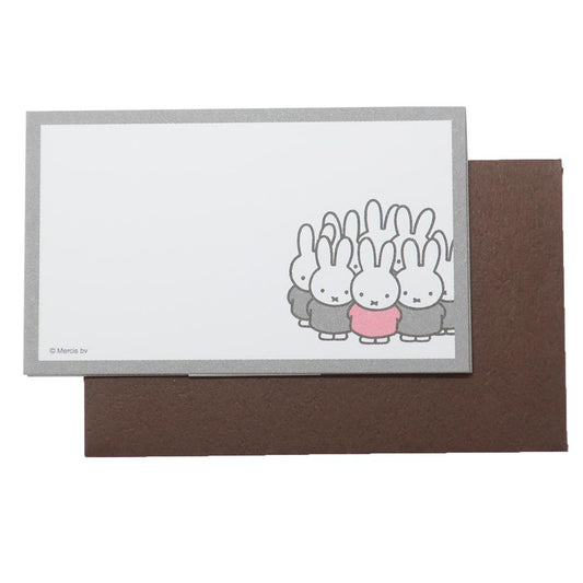ミニカードセット グリーティングカード ミッフィー gray ディックブルーナ Green Flash メッセージカード ミニカード＆ミニ封筒 絵本メール便可