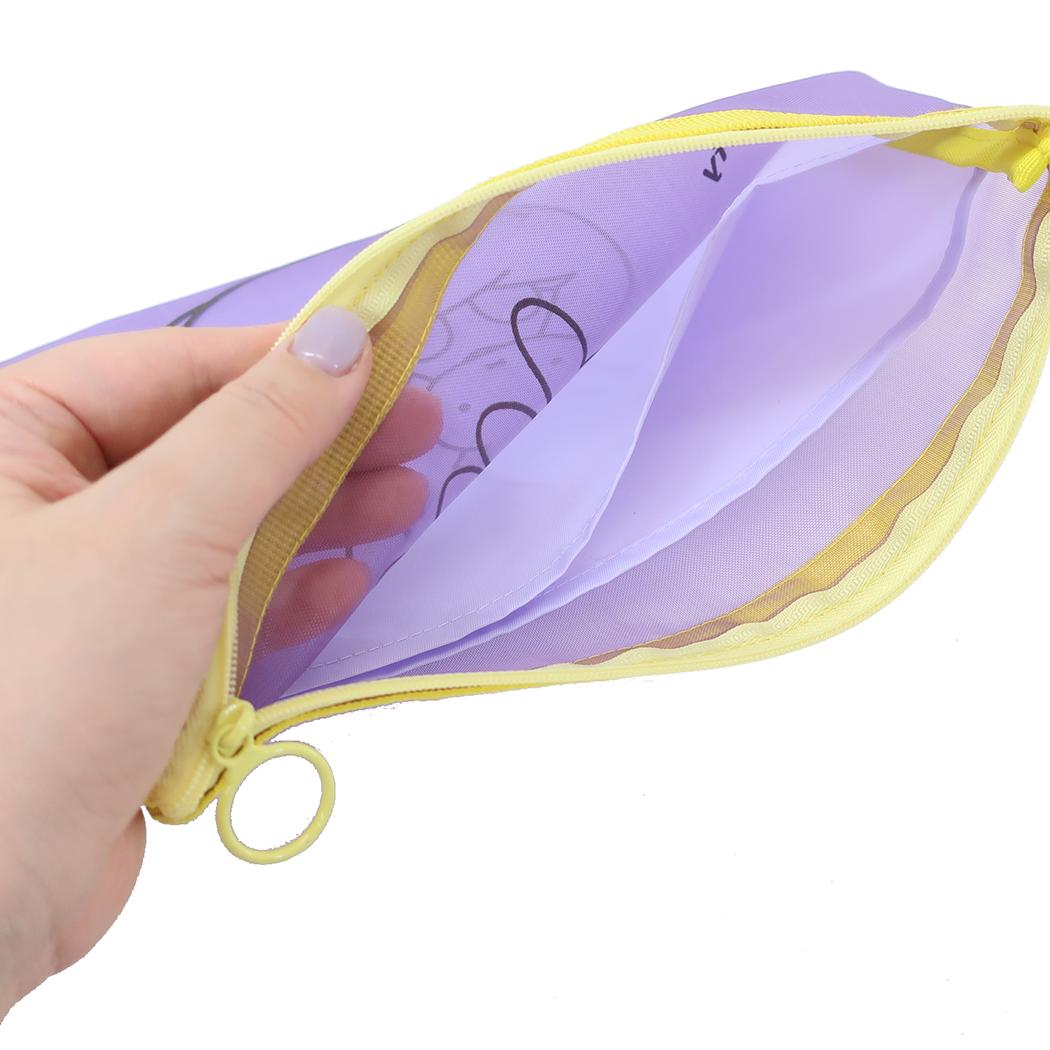 メッシュフラットポーチ トラベルポーチ ミッフィー purple ディックブルーナ Green Flash 小物入れ 絵本メール便可