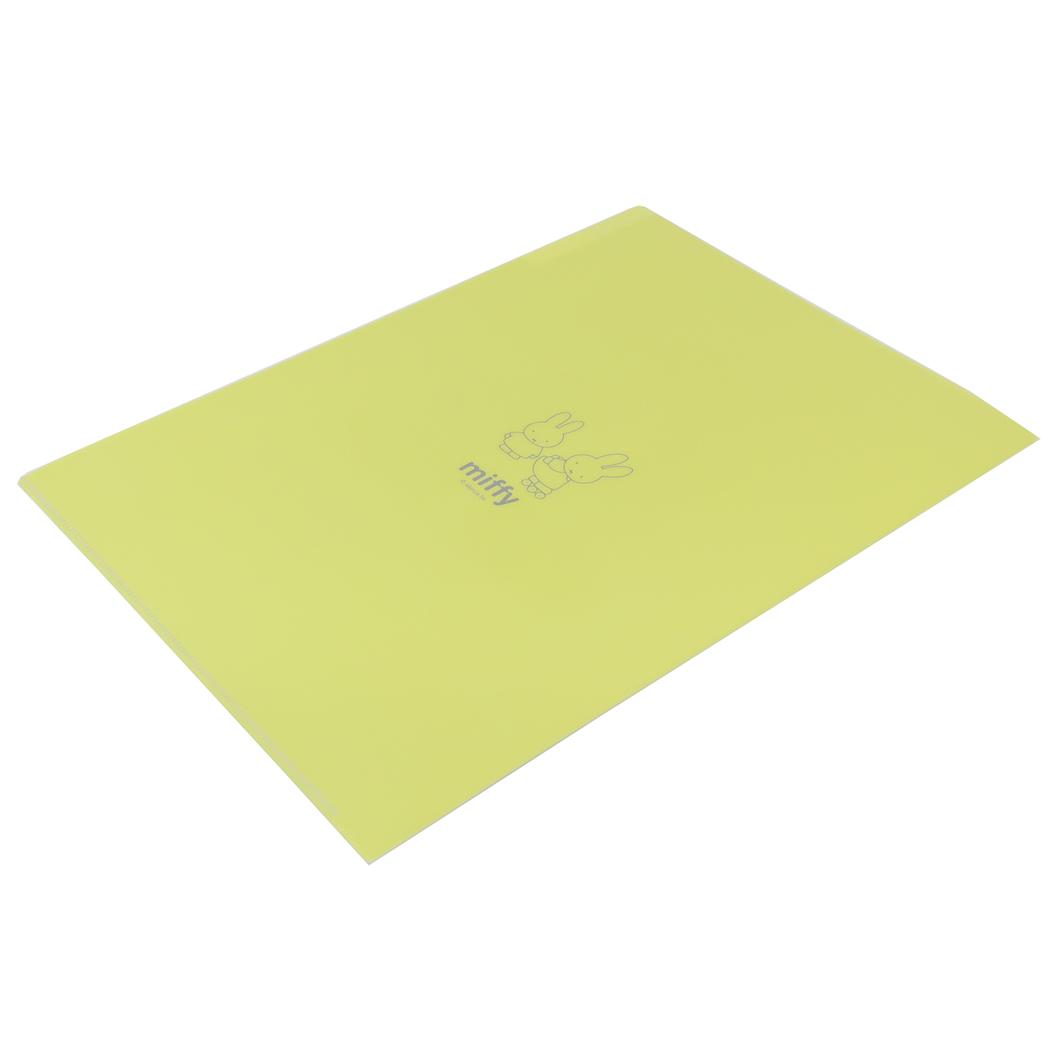 A4ポケットクリアファイル ポケットファイル ミッフィー friend 新入学 ディックブルーナ Green Flash 新学期準備 絵本メール便可