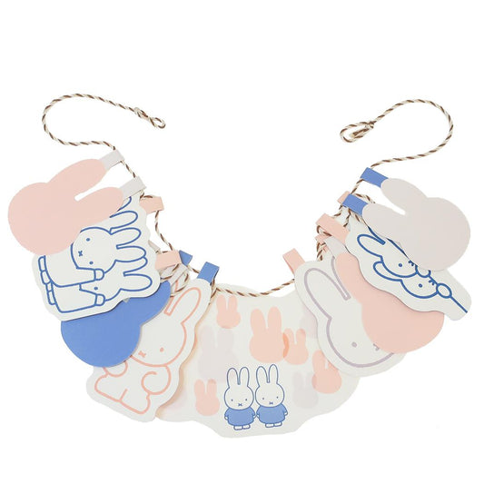 ペーパーガーランド グリーティングカード ミッフィー miffy ディックブルーナ Green Flash メッセージカード 絵本メール便可
