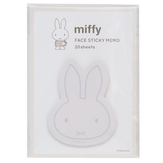 フェイス付箋 付せん ミッフィー beige ディックブルーナ Green Flash 事務用品 ふせん 伝言 絵本メール便可