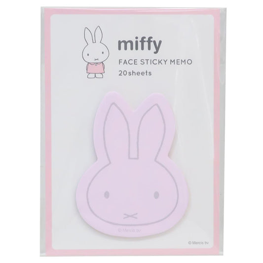 フェイス付箋 付せん ミッフィー pink ディックブルーナ Green Flash 事務用品 ふせん 伝言 絵本メール便可