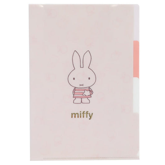 A5ポケットファイル ポケットファイル ミッフィー beige ディックブルーナ Green Flash 新学期準備文具 ミニクリアファイル 書類整理 絵本メール便可
