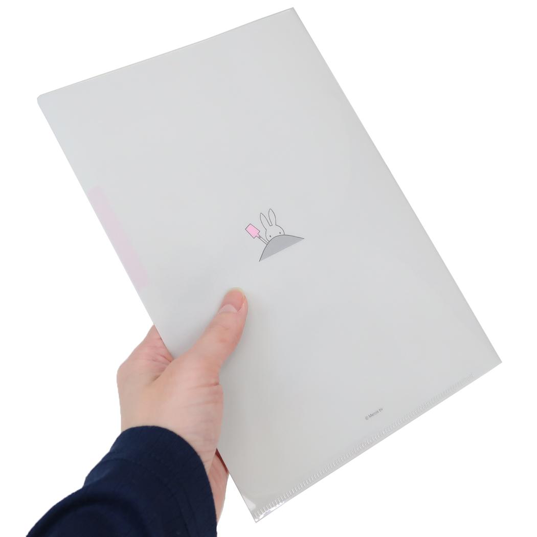 A5ポケットファイル ポケットファイル ミッフィー gray ディックブルーナ Green Flash 新学期準備文具 ミニクリアファイル 書類整理 絵本メール便可