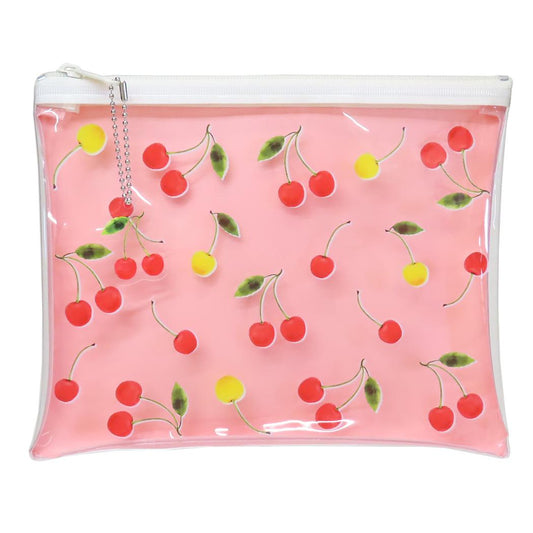PVCポーチ ミニポーチ colorfruits cherry Green Flash 小物入れ かわいい メール便可