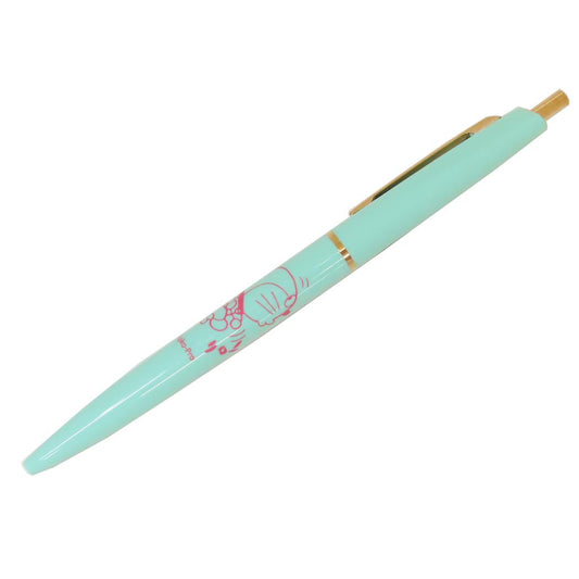 ボールペン ノック式 ボールペン ドラえもん BLUE 藤子F不二雄 Green Flash 新学期準備文具 アニメメール便可