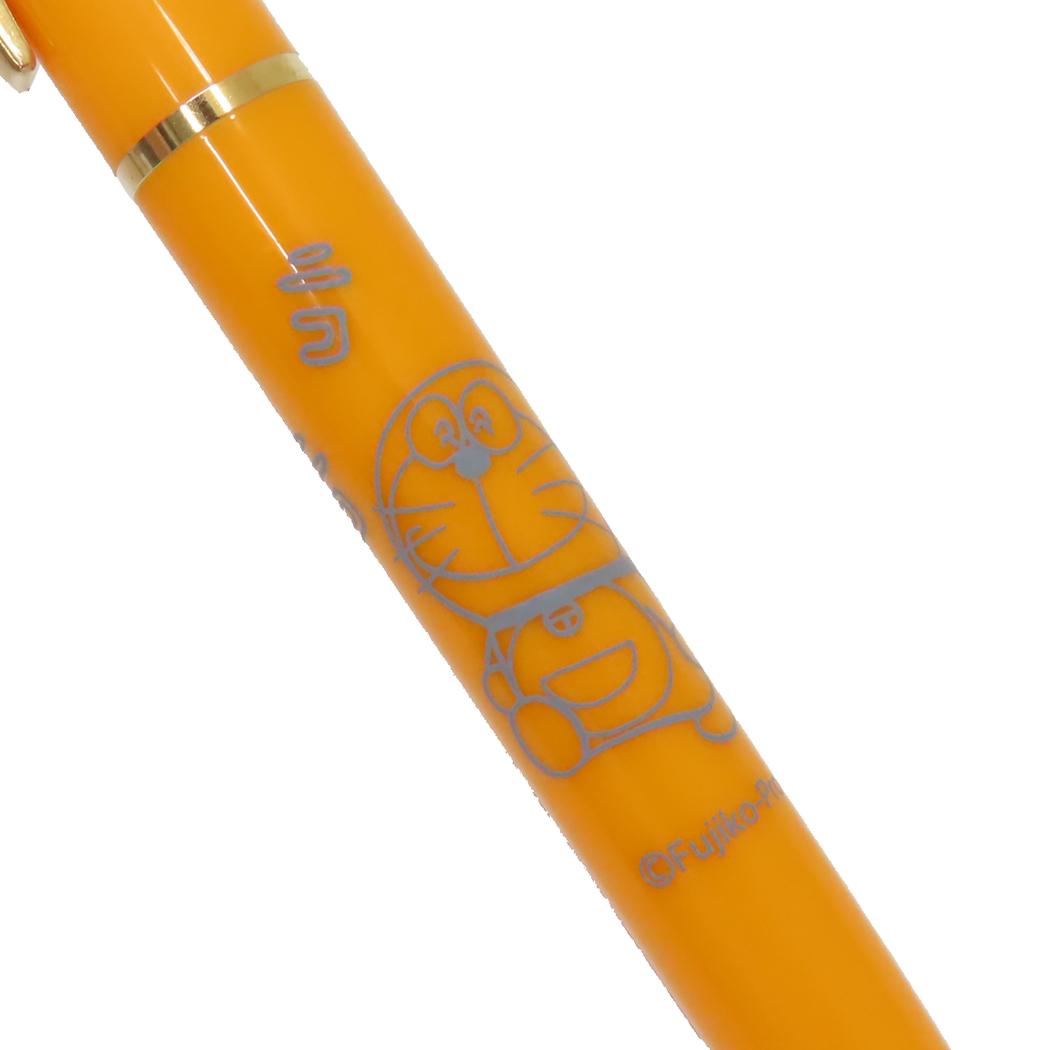 ボールペン ノック式 ボールペン ドラえもん ORANGE 藤子F不二雄 Green Flash 新学期準備文具 アニメメール便可