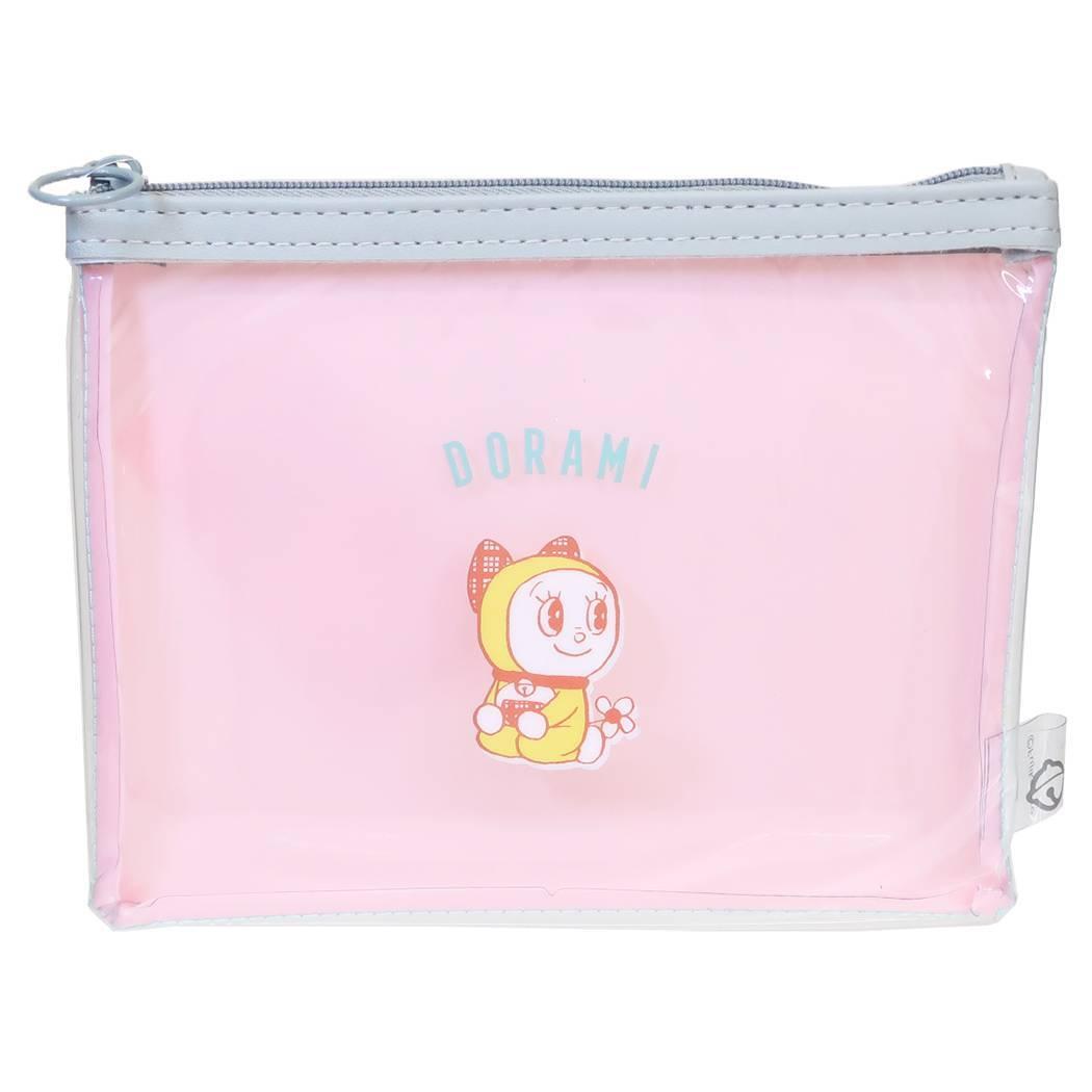 ドラえもん 筆箱 PVC ペンポーチ ペンケース ドラミちゃん 藤子F不二雄 Green Flash