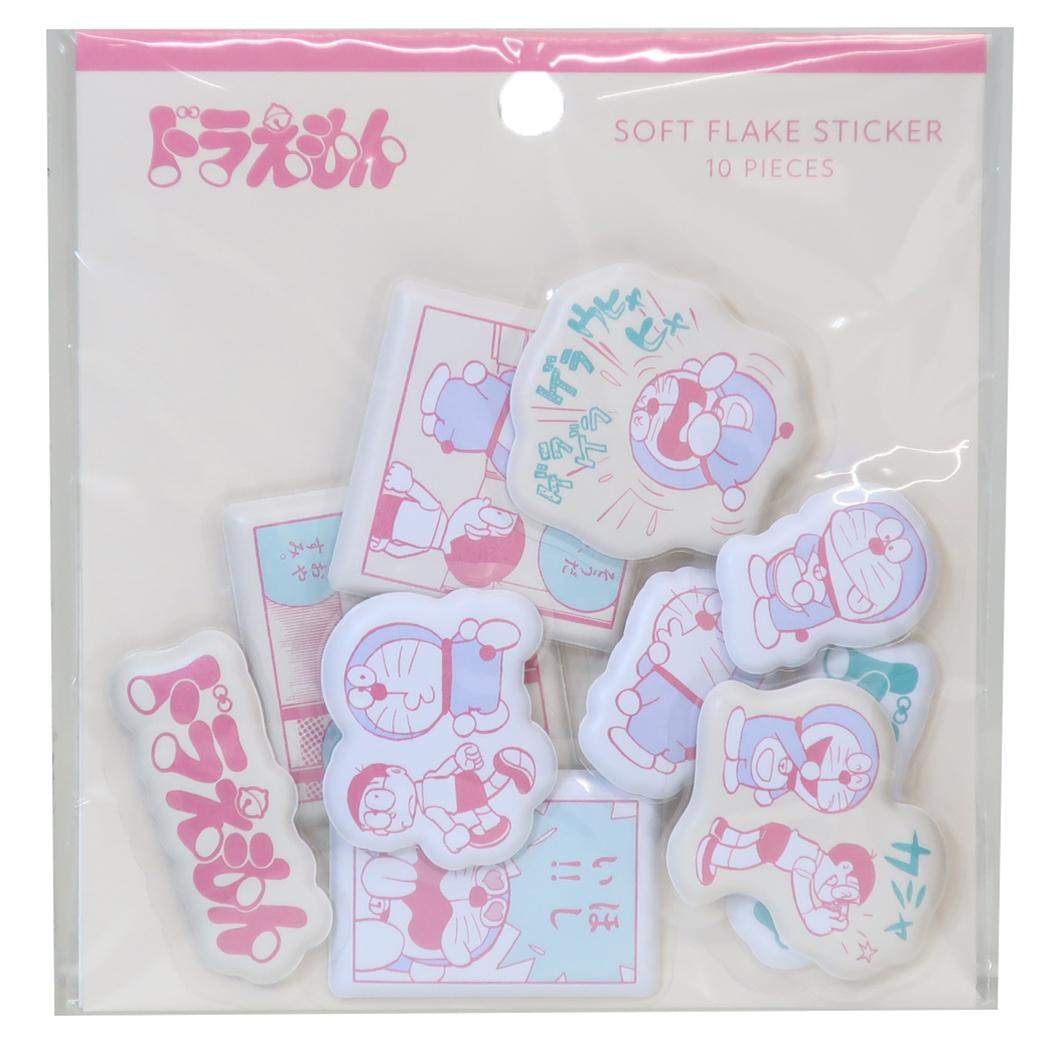 ドラえもん フレークシール ぷっくりフレークシール cream 藤子F不二雄 Green Flash