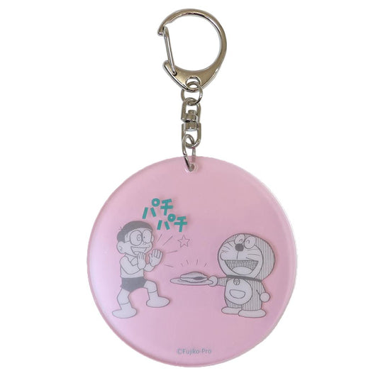 ドラえもん キーリング 2連アクリルキーホルダー pink 藤子F不二雄 Green Flash