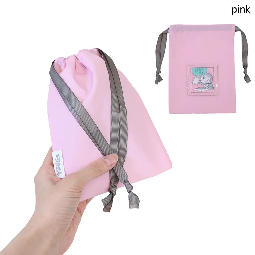 ドラえもん 巾着袋 巾着 pink 藤子F不二雄 Green Flash