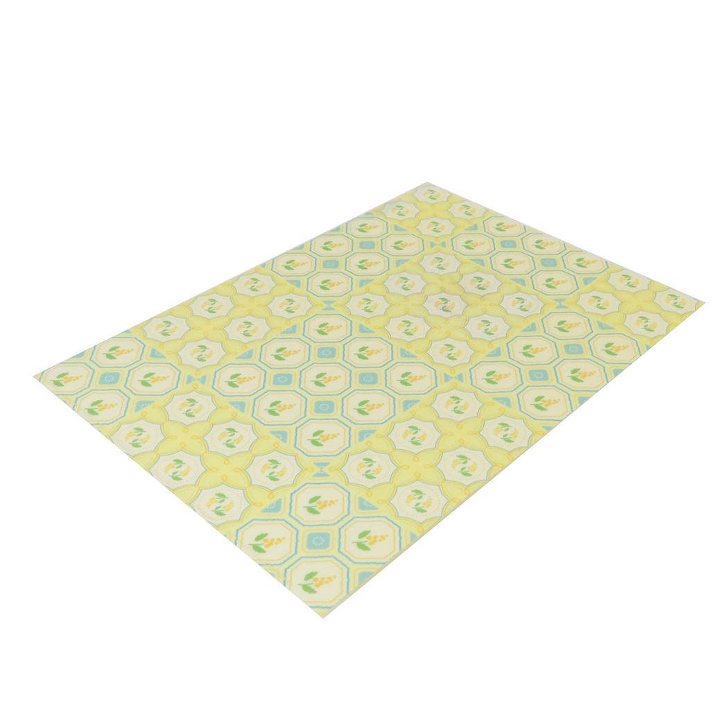 A4ポケットクリアファイル ポケットファイル ミモザ Green Flash 文具 おしゃれ メール便可