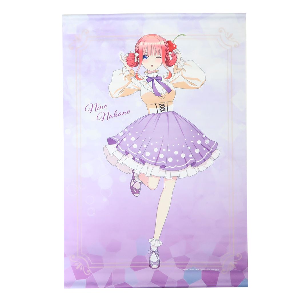 五等分の花嫁 グッズ ファブリックポスター B2タペストリー クリームソーダver. 中野二乃 Green Flash 布ポスター コレクション雑貨 アニメキャラクター シネマコレクション