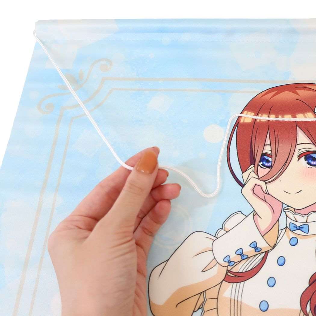 B2タペストリー ファブリックポスター 五等分の花嫁 クリームソーダver. 中野三玖 Green Flash 布ポスター コレクション雑貨 アニメ