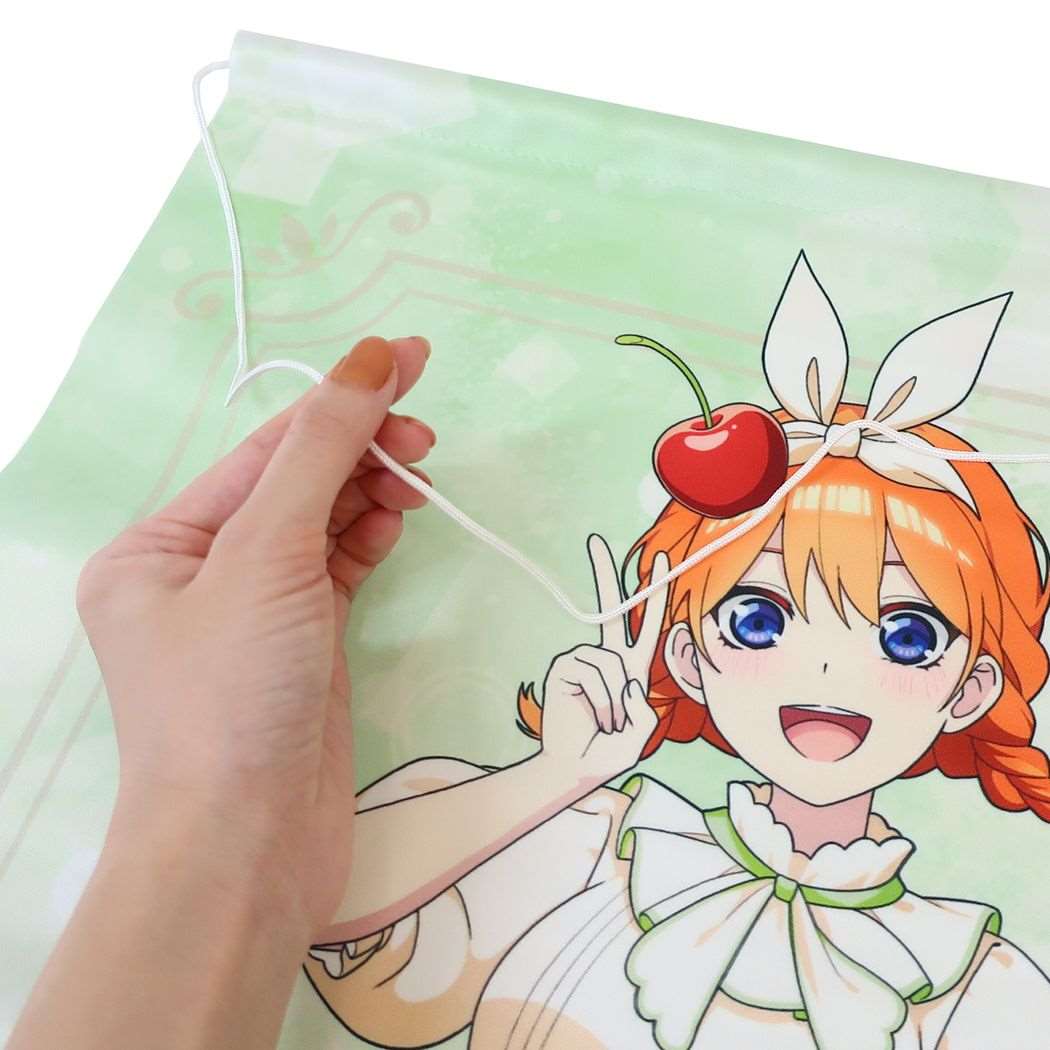 B2タペストリー ファブリックポスター 五等分の花嫁 クリームソーダver. 中野四葉 Green Flash 布ポスター コレクション雑貨 アニメ