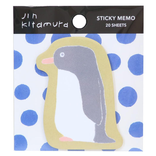 北村 人 付箋 ふせん Sticky Note ペンギン 日本製 Green Flash