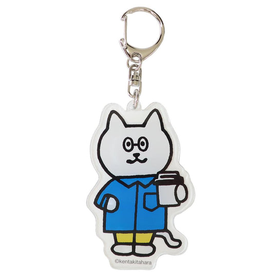 Mr.THIRD キーリング アクリルキーホルダー コーヒー Green Flash アクキー キャラクター グッズ メール便可 シネマコレクション
