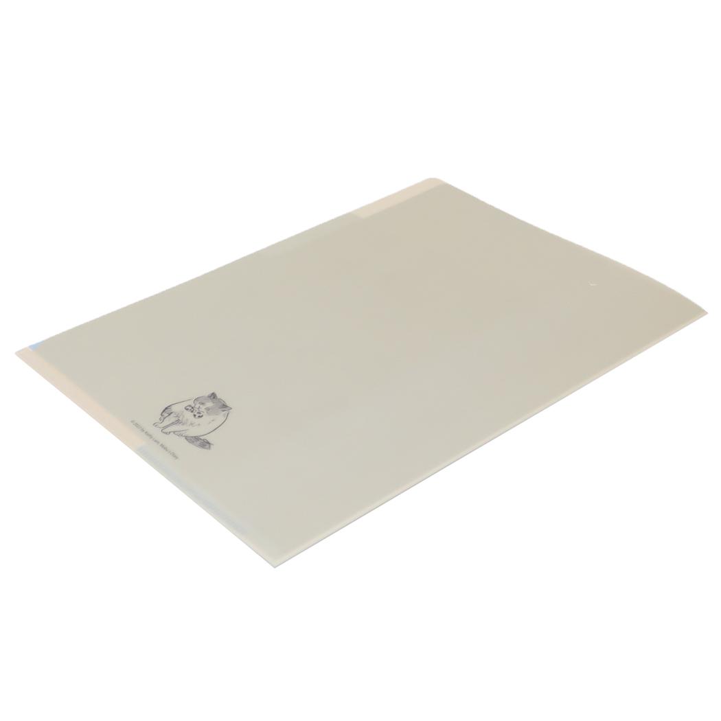 A5ポケットクリアファイル 3インデックス ポケットファイル Mobu's Diary Mobu Jump 新入学 Green Flash 書類整理 ミニファイル かわいい メール便可