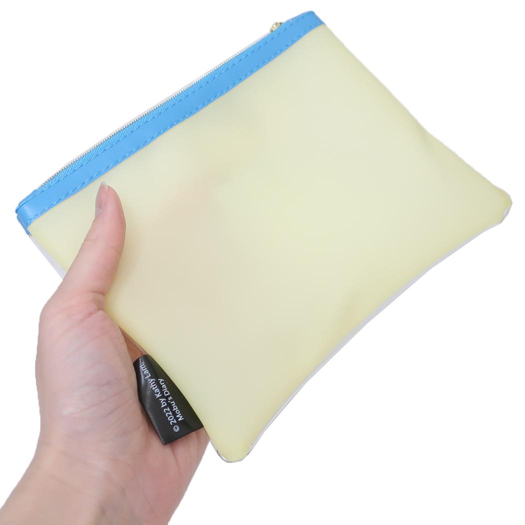 PVCポーチ ペンポーチ Mobu's Diary Mobu 新入学 Green Flash 筆箱 新学期準備文具 小物入れ かわいい メール便可