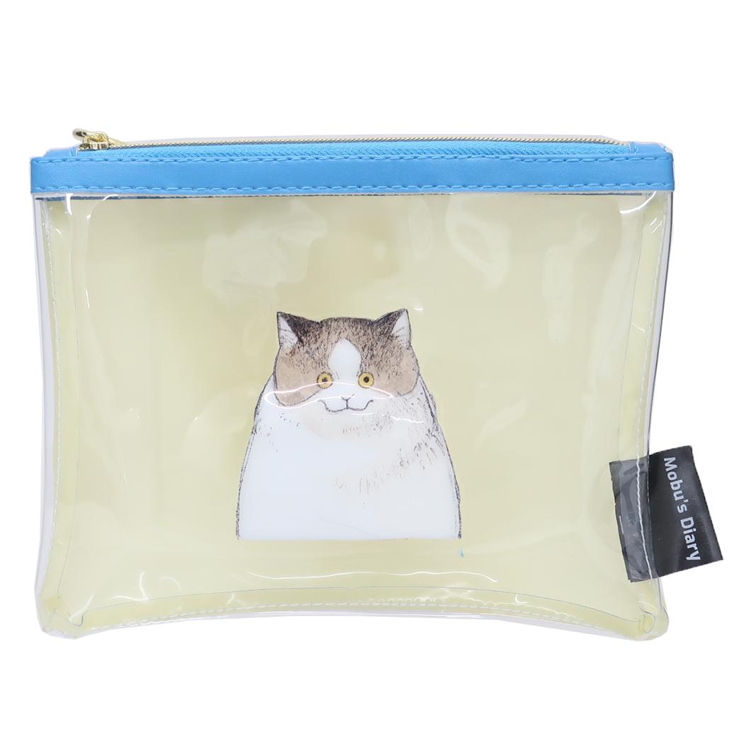 PVCポーチ ペンポーチ Mobu's Diary Mobu 新入学 Green Flash 筆箱 新学期準備文具 小物入れ かわいい メール便可
